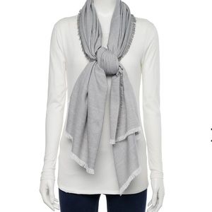 ⚡️NWT! Metallic Stripe Softy Wrap Scarf  - 5 for $25 item!